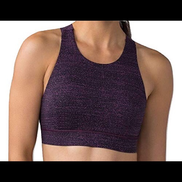 Lululemon Fast And Free Bra | Nulux | Dark Mystic | 10 - Picture 7 of 12